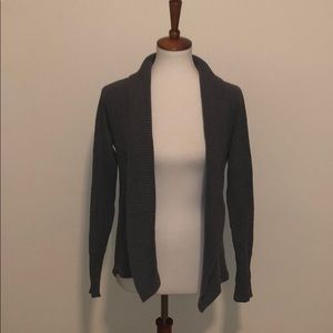 COPY - Van Heusen Ribbed Neck Open Front Cardigan Sz. S